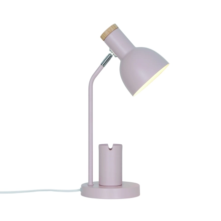 Lampa biurkowa z piórnikiem E27 różowa Devone NO2512405057 - Nordlux